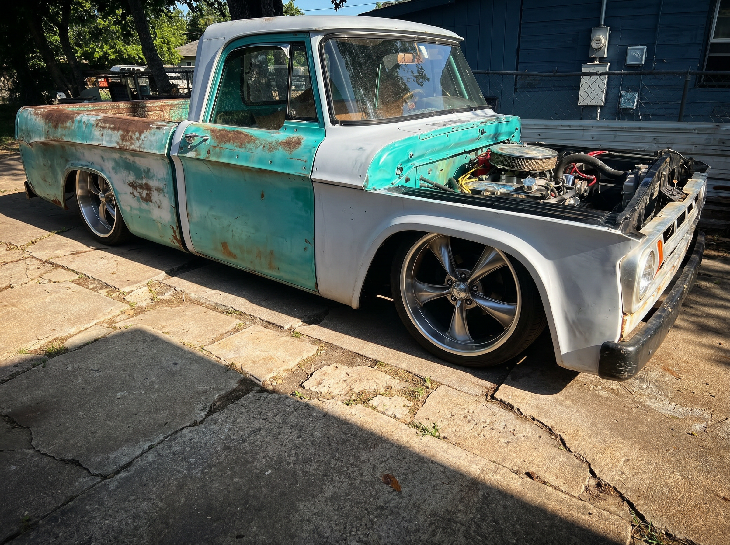 Slammed street/show render